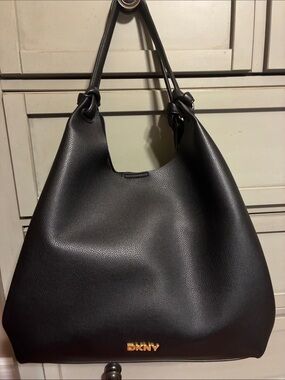 DKNY Paula Large Commuter Tote Black